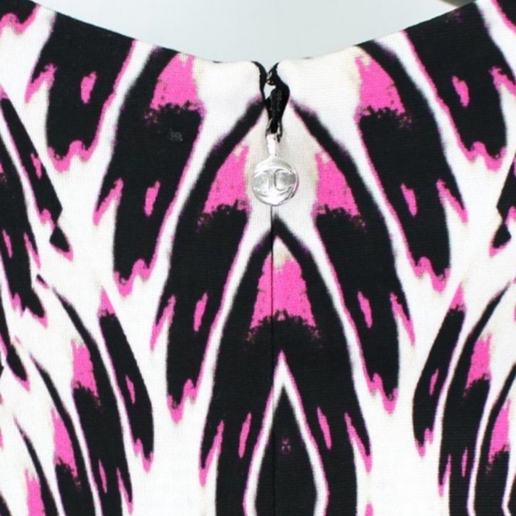 🎉🎈HOST PICK!🎈Just Cavalli GORGEOUS digital Slinky Midi Dress Large/m NEW - Picture 14 of 16